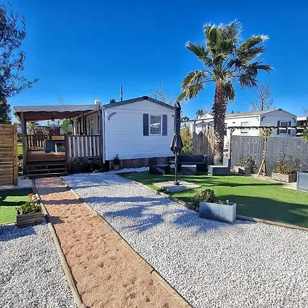 Mobil Home 6 Personnes Camping 4* Les Pins Maritimes Hyeres Exterior photo