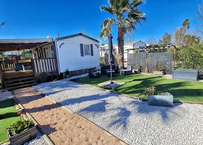 Mobil Home 6 Personnes Camping 4* Les Pins Maritimes