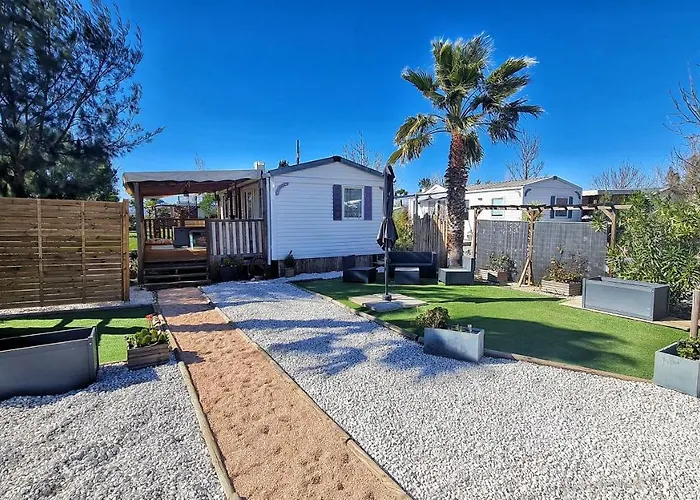 Mobil Home 6 Personnes Camping 4* Les Pins Maritimes